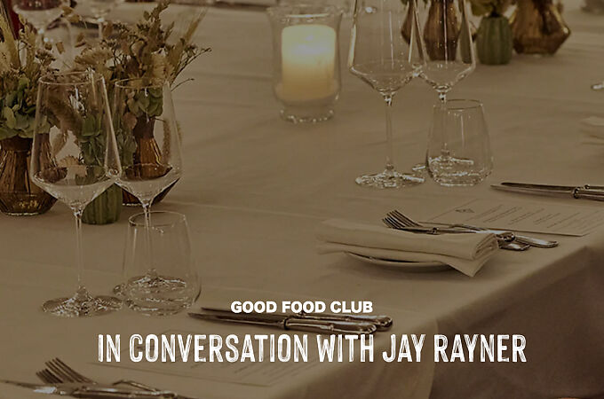 In conversation with Jay Rayner | Recipes and stories from a restaurant critic's life